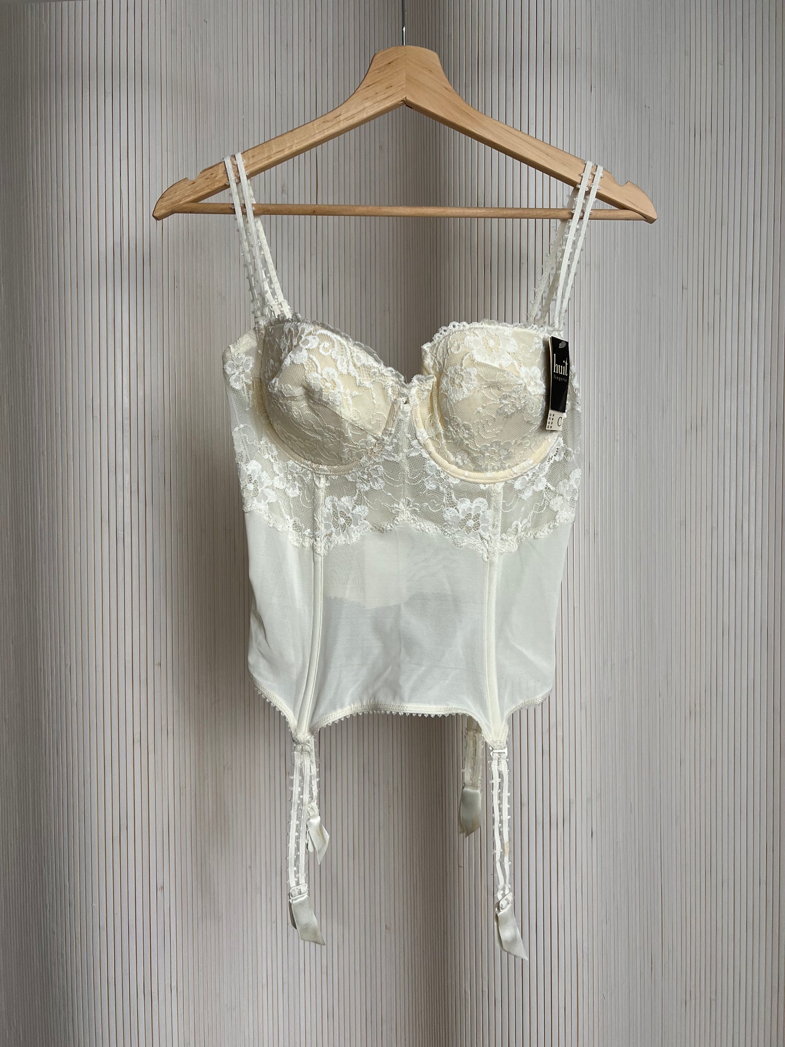 French Lace Bustier w/ Straps (US 36C)