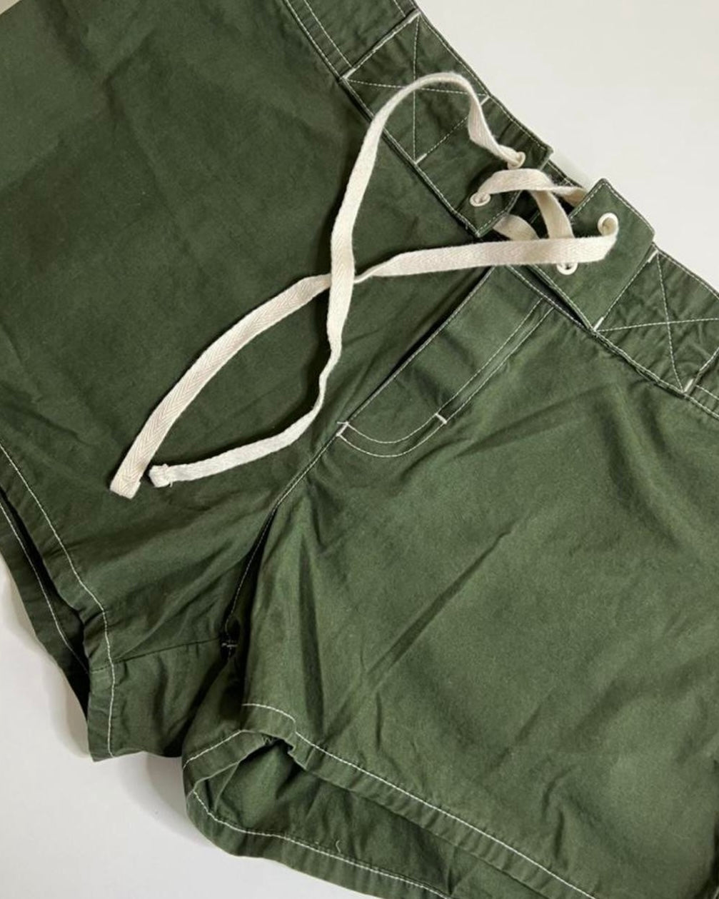 90s Green Board Shorts (Size S)