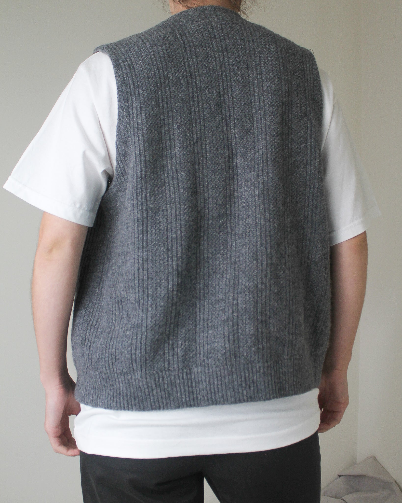60s Puritan Sportswear Wool Sweater Vest (Size M)