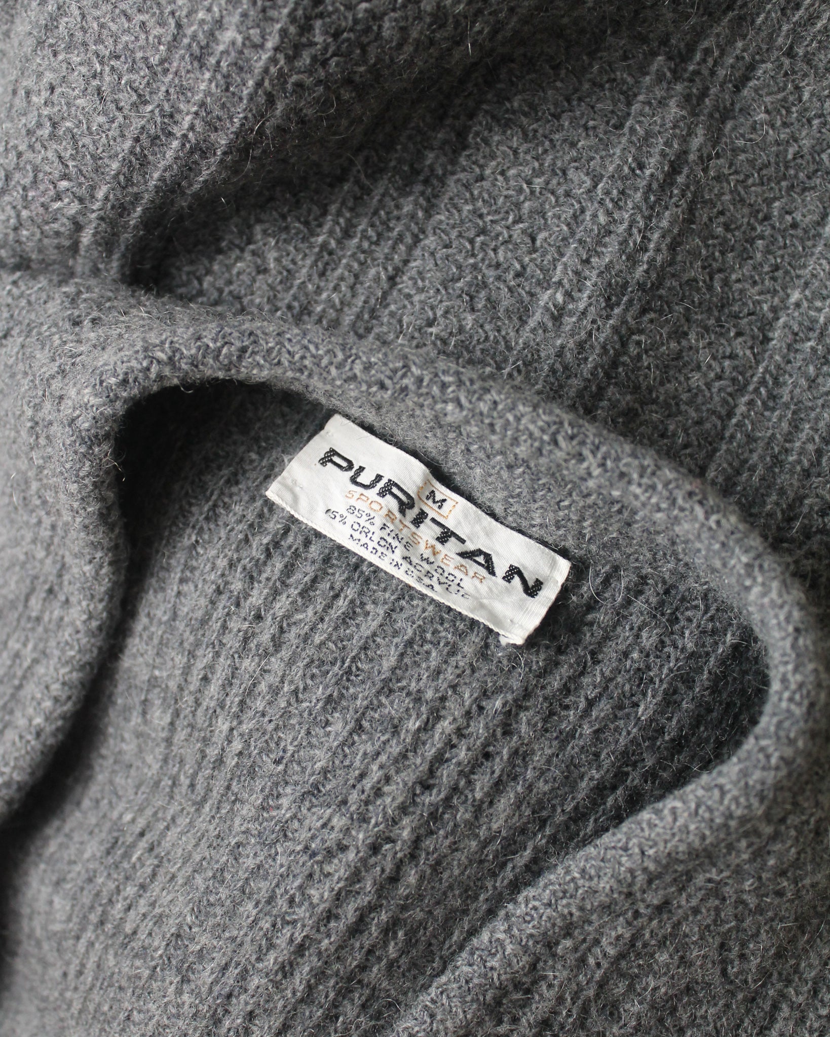 60s Puritan Sportswear Wool Sweater Vest (Size M)