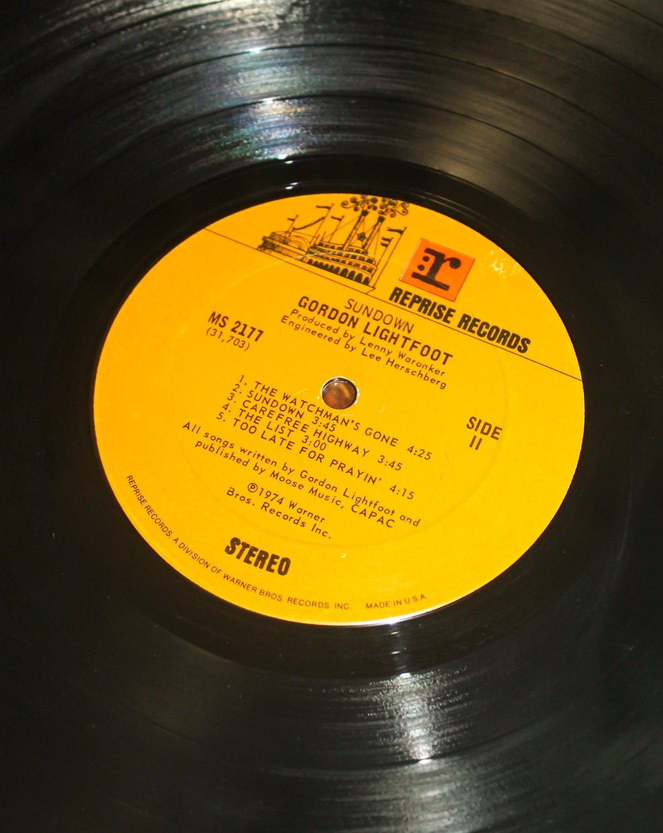 Gordon Lightfoot Vinyl