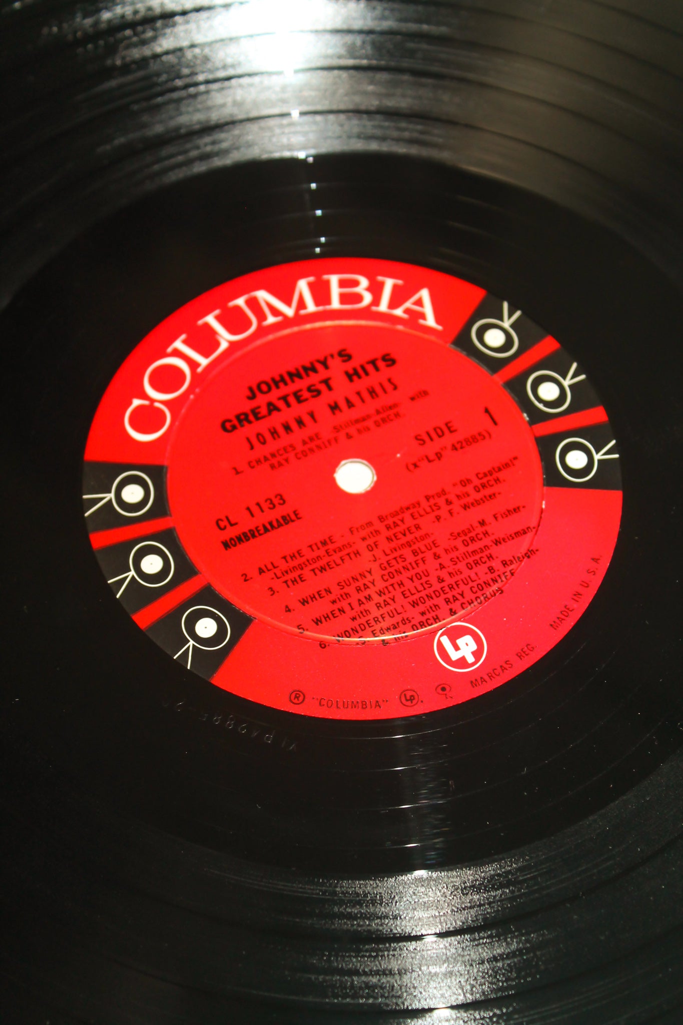 Johnny Mathis Vinyl