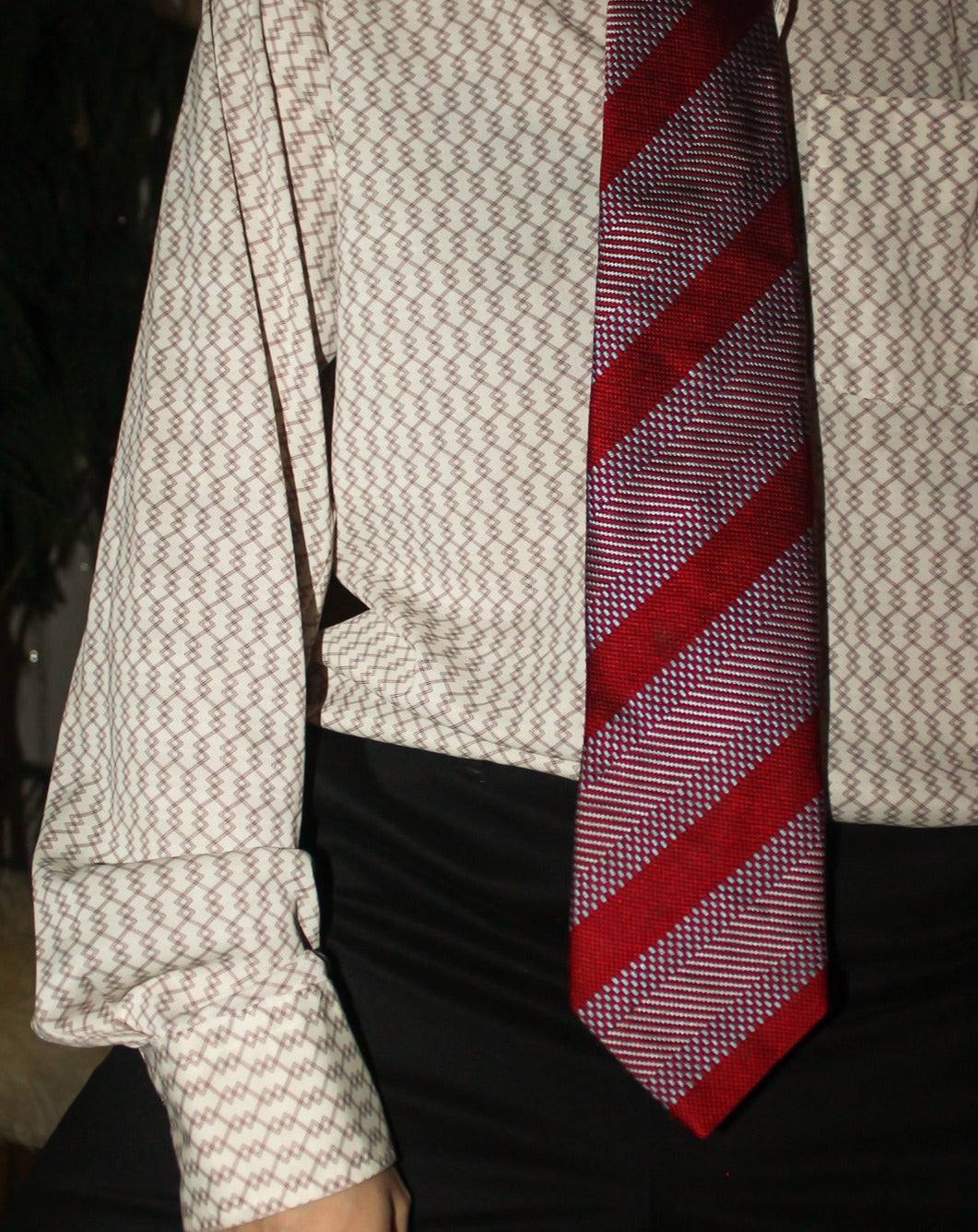 Gardini Silk Checkered Tie