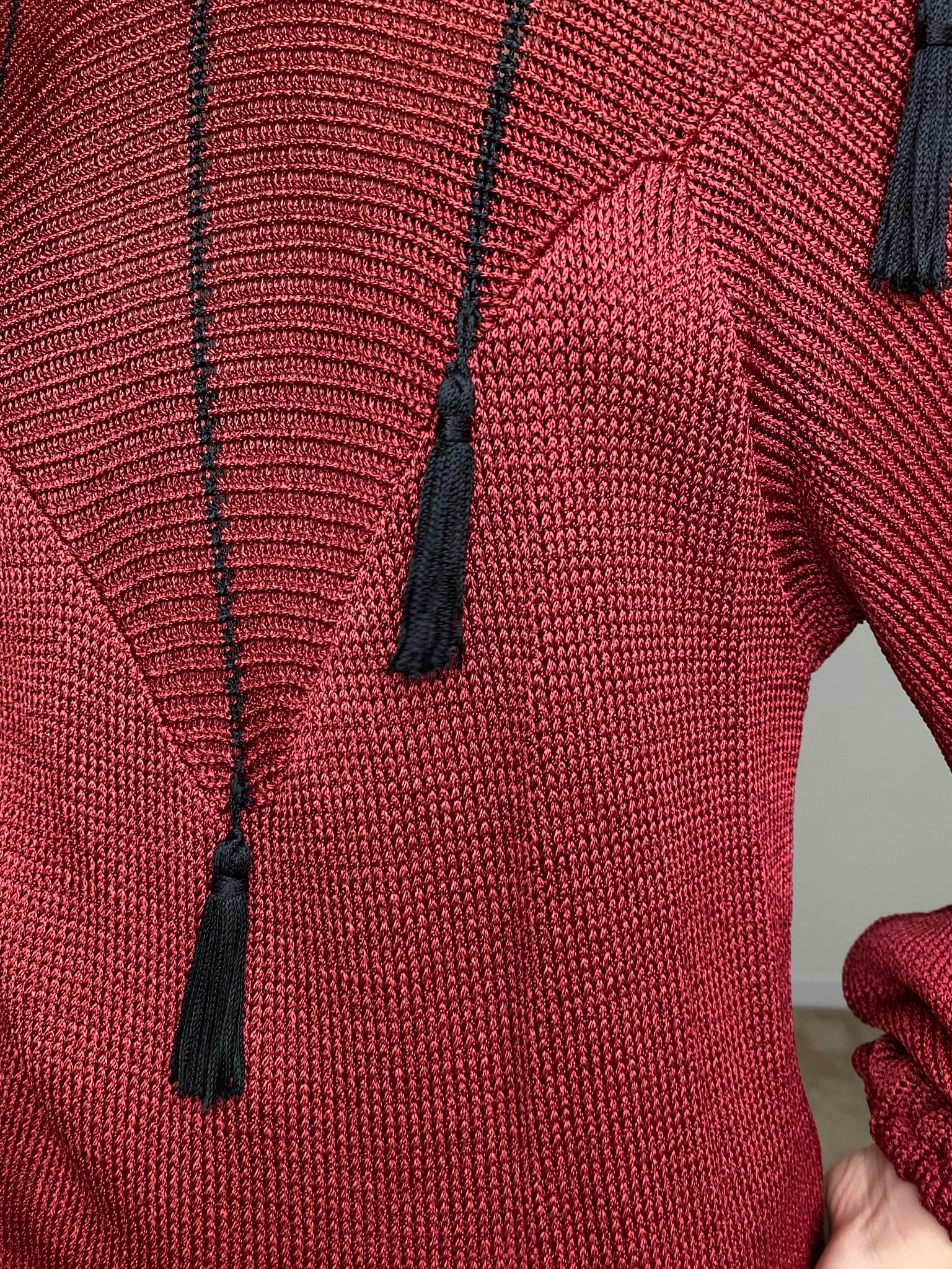 Tassel Tunic Sweater (fits like S)