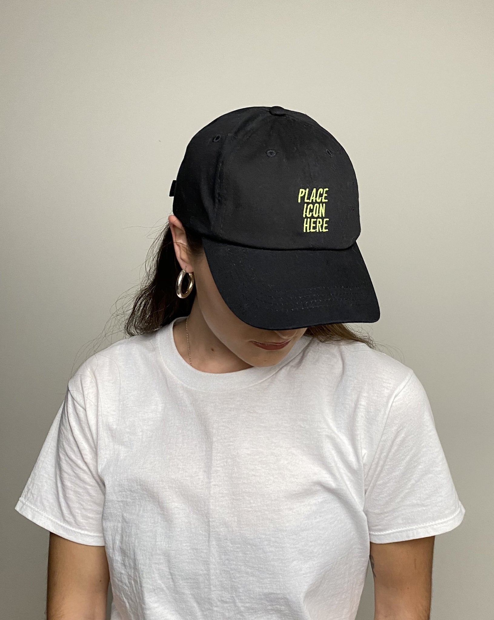 “Place Icon Here” Baseball Cap