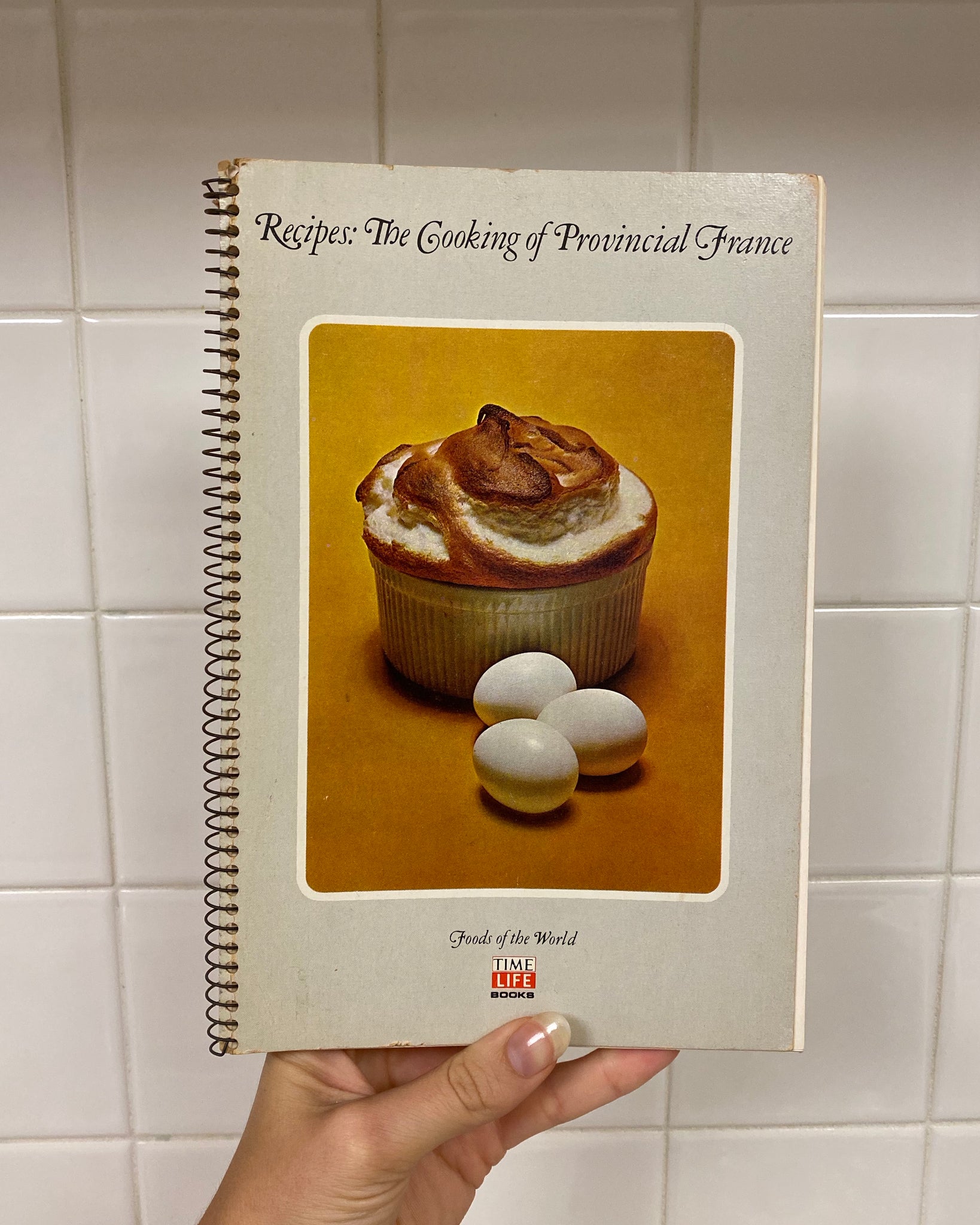 60s French Recipe Book