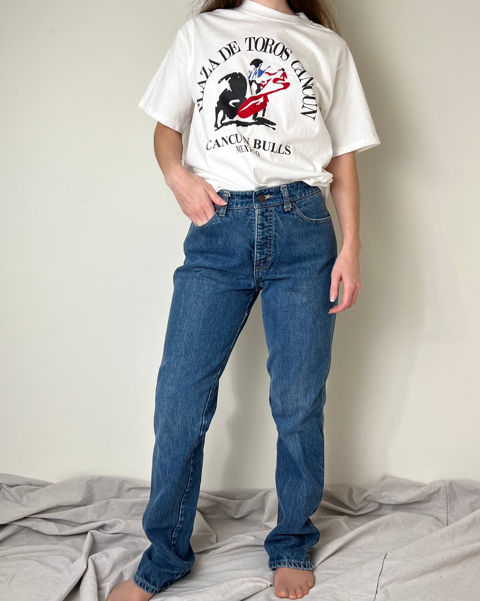 80s Calvin Klein 100% COTTON Jeans (28" waist)
