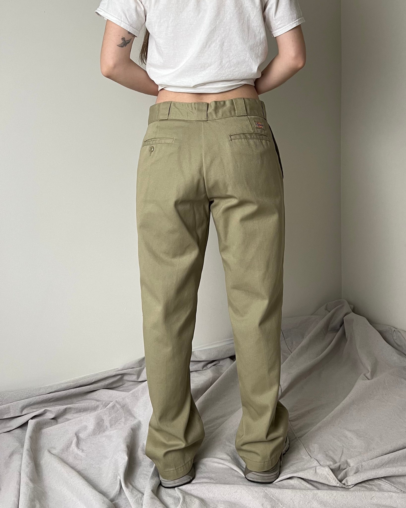 Dickies 874 Original Fit Khaki Trouser (32" waist)